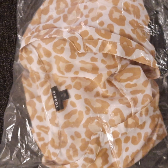2/$25 Georgette Leopard Blouse - Picture 7 of 10